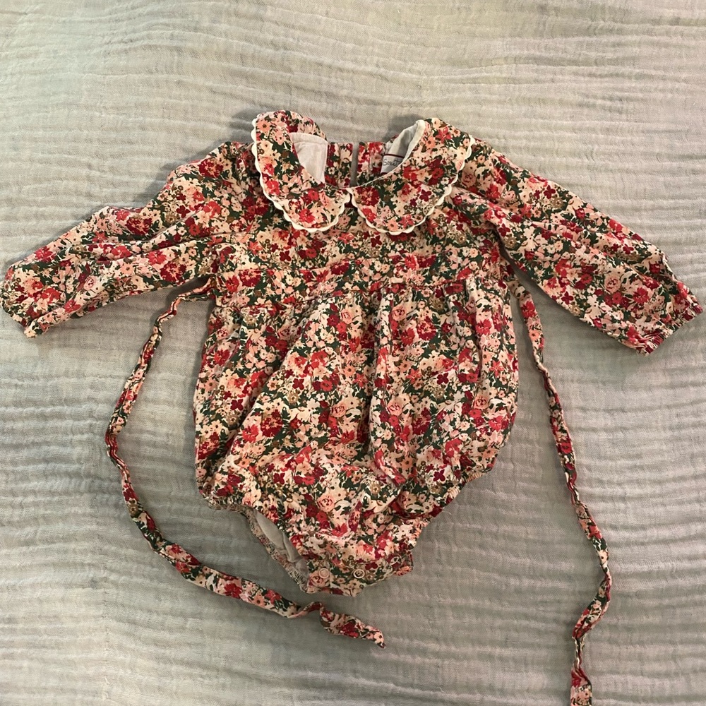 Floral Kids One Piece